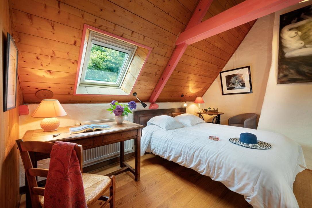 La Grange De Coatelan Hotel Plougonven Bagian luar foto