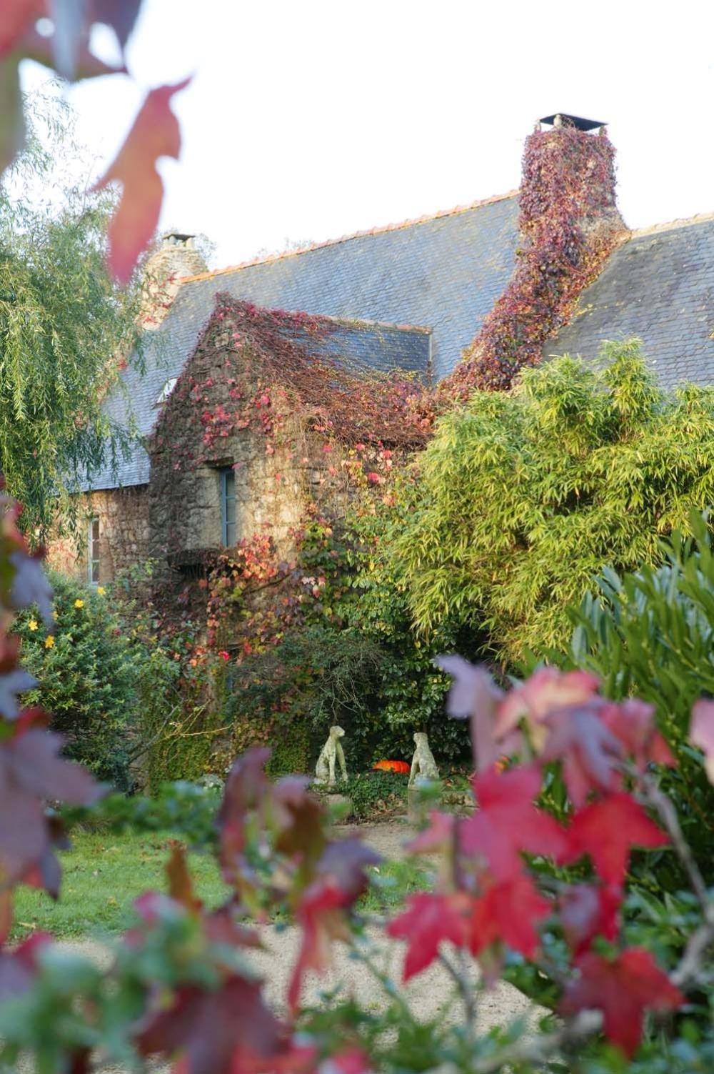 La Grange De Coatelan Hotel Plougonven Bagian luar foto