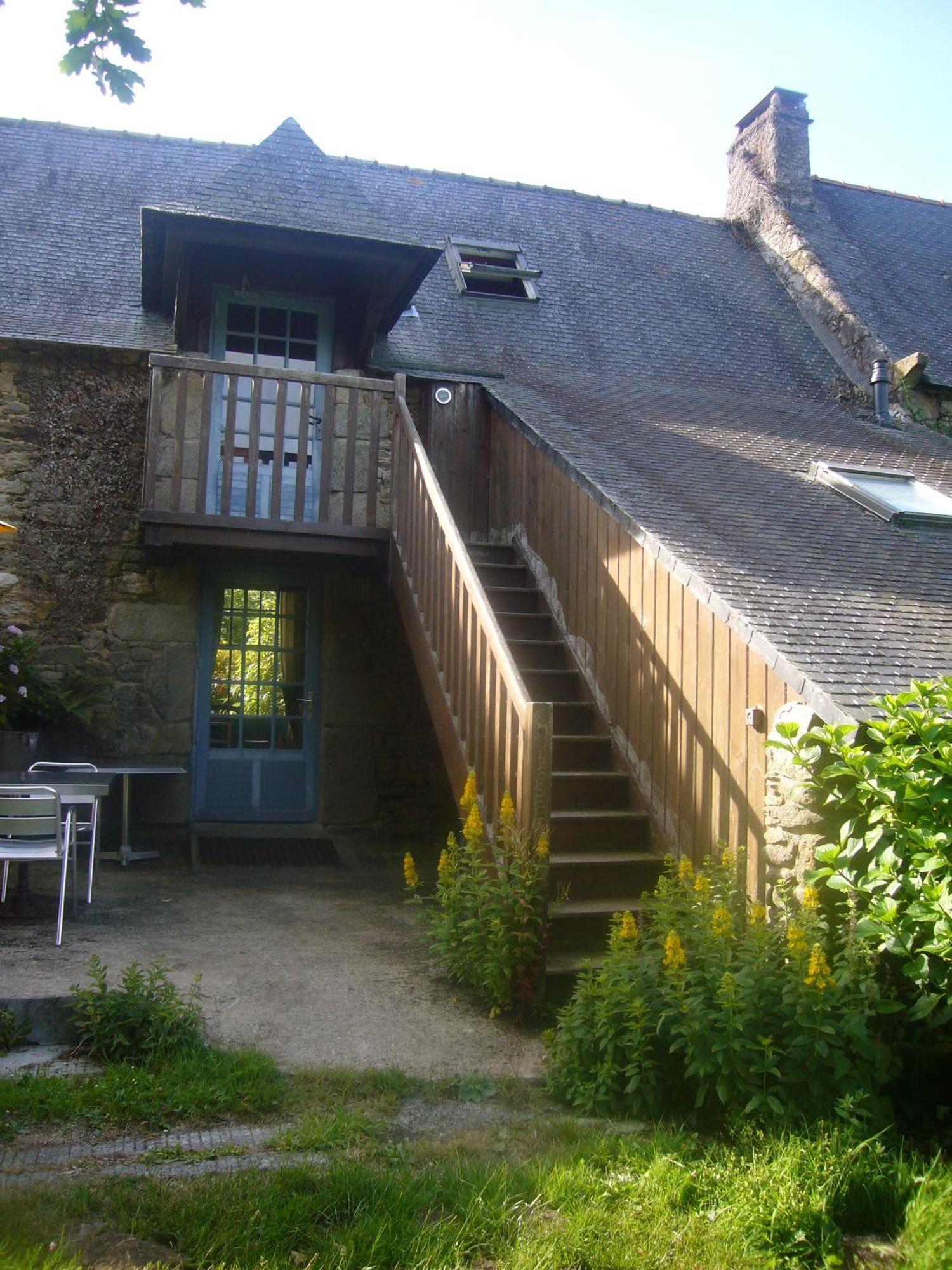 La Grange De Coatelan Hotel Plougonven Bagian luar foto